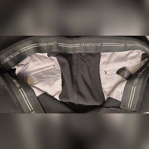 Kenneth Cole Techni Cole Chino Black Pants. - Picture 9 of 13
